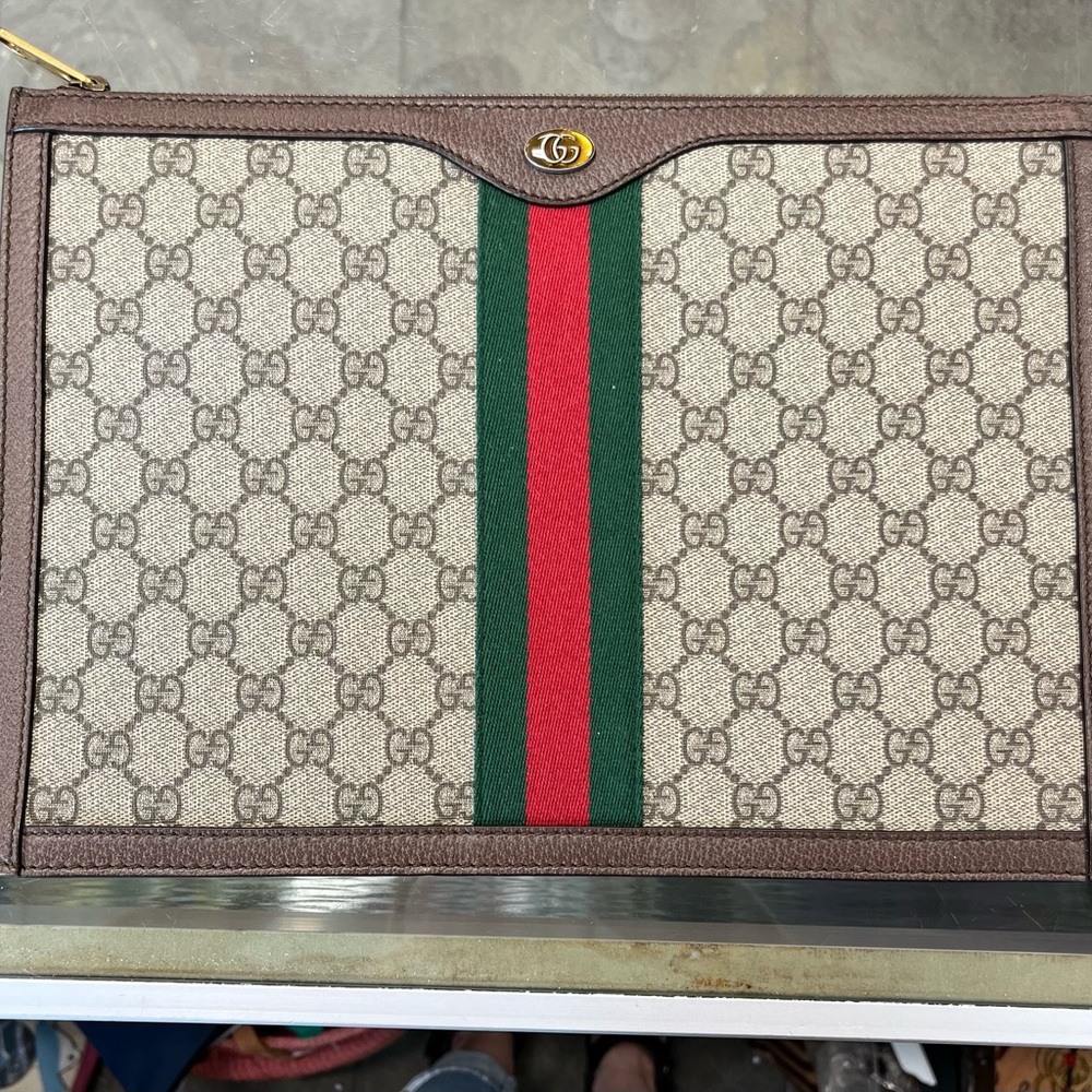 Gucci Ophidia Portfolio Clutch